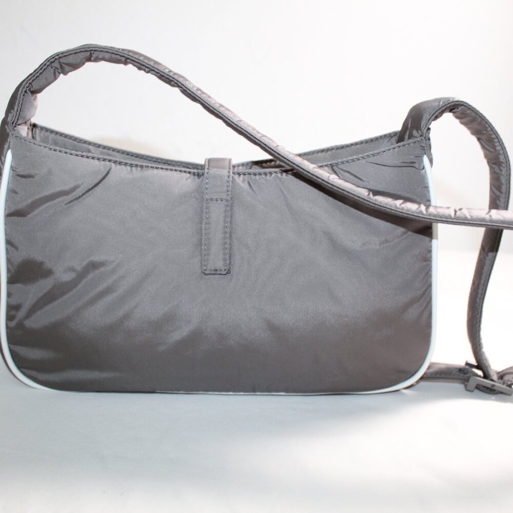 NWOT Saint Laurent Nylon Le 5 A 7 Hobo Shoulder Crossbody Bag Handbag YSL - Picture 2 of 11